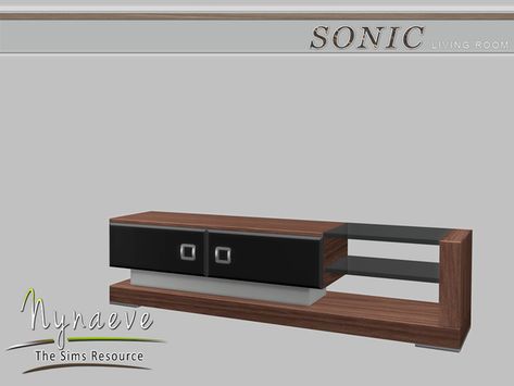 Sonic TV Stand by NynaeveDesign Sims 4 Cc Camera Stand, Sims Stand Still Mod, Sims 4 Cc Tv Stand, Sims 4 Tv Override Mod, Sims 4 Tv Stand Cc Patreon, The Sims 4 Cc Tv Samsung, Gaming Stand, Tv Rack, Sims 4 Cc Packs