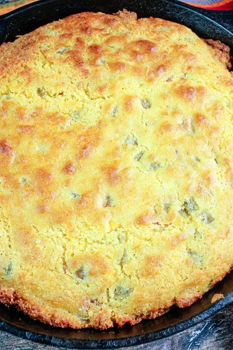 Mexican Cornbread Southern Style Mexican Cornbread In Cast Iron Skillet, Martha White Mexican Cornbread, Low Cal Cornbread, Mexican Cornbread Jiffy Easy, Mexican Style Cornbread, Mexican Cornbread Recipe Jiffy, Cornbread Casserole Recipes, Fiesta Cornbread, Mexican Cornbread Jiffy