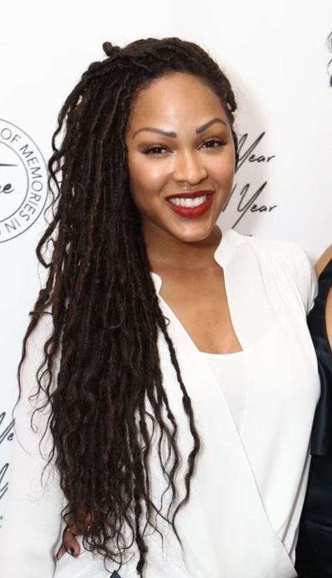 Goddess Hairstyle, Dreads Black Women, Small Dreads, My Wife And Kids, Meghan Fox, Afro Hair Styles, Wwe Raw Women, Megan Good, Afro Natural Hair