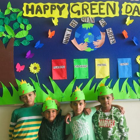 🌳🌿 Celebrating Green Colour Day and Van Mahotsav with Maple Leaf Kids! 🌿🌳 Today, the vibrant and enthusiastic kids of Maple Leaf School painted the town green! 🎨💚 In celebration of Green Colour Day and Van Mahotsav, these young environmental champions set out to raise awareness about the invaluable role of trees in our lives. Dressed in shades of green, the kids marched through their colony, each holding a precious sapling. 🌱 Their mission? To spread the sustainability message and share the... School Painting, Green Colour, Maple Leaf, Shades Of Green, Green Colors, Sustainability, Trees, Shades, Van