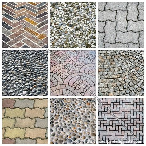 Outdoor Flooring Ideas, Patio Patterns, Paver Base, Paver Sidewalk, Paver Stone Patio, Outdoor Patio Pavers, Paver Sealer, Patio Floors, Paver Sand