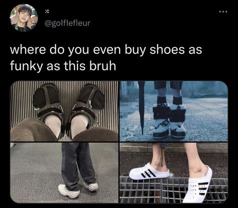 Kpop Shoes, Stray Kids Shoes, Funny Shoes, Oki Doki, Life Is Tough, Funny Kpop Memes, Losing A Child, Kpop Entertainment, Kid Memes