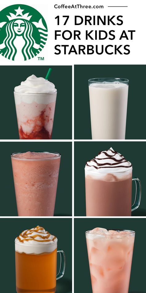 Starbucks Recipes Easy, Starbucks Drinks For Picky Eaters, Mormon Starbucks Drinks, Starbucks Drinks Without Coffee Recipes, Starbucks Drinks To Try Without Coffee, Drinks At Starbucks Without Coffee, Fall Starbucks Drinks Without Coffee, Non Caffeinated Drinks, Starbucks Recipes Without Coffee