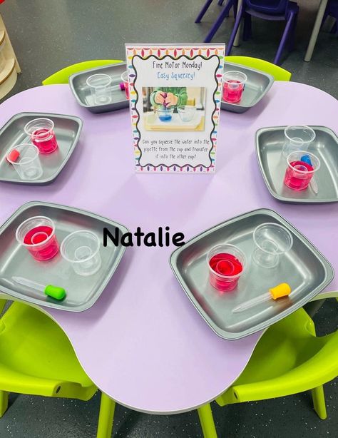 Investigation Station, Toddler Fine Motor Activities, Finger Gym, Emergent Curriculum, Preschool Names, Funky Fingers, Fine Motor Activities For Kids, Pre K Activities, Preschool Activity