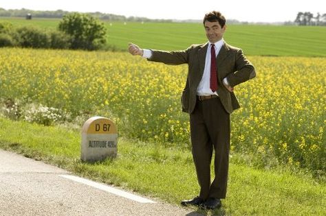 Rowan Atkinson in Mr. Bean's Holiday Mr Beans Holiday, Mr Bean Funny, British Tv Comedies, Happy Birthday Sister Quotes, Rowan Atkinson, Travel Movies, Dr House, Steve Martin, Mr Bean