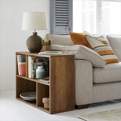 (paid link) Browse living room decorating ideas and furniture layouts. Discover design inspiration from a variety of living rooms, including color, decor and storage options. Long Side Table, Garden Hideaway, Diy Sofa, Beautiful Living Rooms, Sofa Side Table, Sofa Tables, Living Room Ideas, New Furniture, Home Decor Kitchen