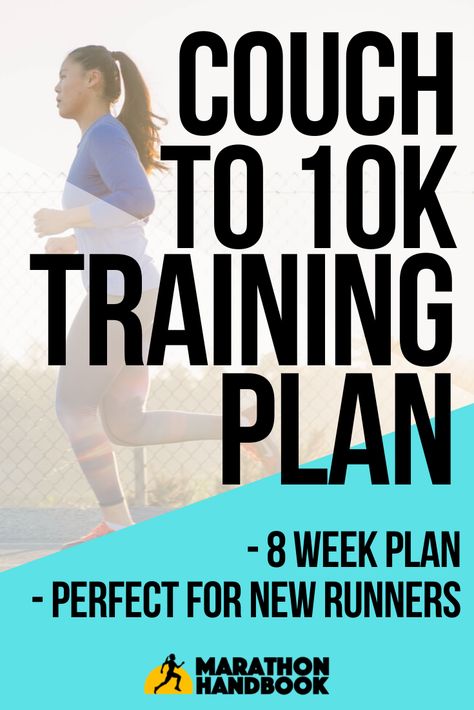 This free couch to 10k training plan gets you from zero to 10k in just 8 weeks!  run your best 10k now! 10 Week 10k Training Plan, 5 Mile Training Plan, Couch To 10k Training 8 Weeks, 8 Week 10k Training Plan, 10k Training Schedule 8 Weeks, Couch To 10k Training Beginner, 10 K Training Plan, Couch To 10k Training, Couch To 10k