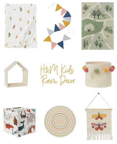 H&M Kid's Room Decor H&m Kids Room, H M Home Decor, Hm Home, Kids Room Inspiration, Shop Storage, H&m Home, Nursery Inspiration, Kids Room Decor, Storage Basket