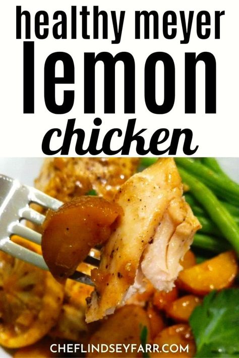 This Meyer Lemon Chicken is rich and flavorful. The sauce highlights the sweet floral notes of Meyer lemons and is finished with just a touch of butter for a hint of decadence. Meyer Lemon Chicken, Easy Lemon Chicken Recipe, Easy Lemon Chicken, Creamy Lemon Sauce, Cooked Potatoes, Summer Chicken Recipes, Summer Chicken, Lemon Chicken Recipe, Sunday Recipes