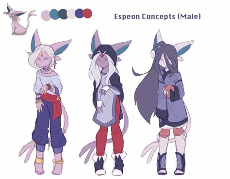 Pokemon Human Form, Gijinka Pokemon, Pokemon Gijinka, Pokemon Eeveelutions, Pokemon Oc, Pokemon Fusion, Concept Art Drawing, Cute Doodle Art, Pokemon Fan Art