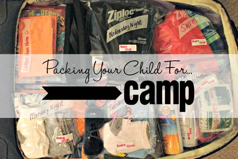 A few tips as you begin packing your child for overnight camp from Stephanie, Houston Moms Blog contributor. Overnight Camp Packing List, What To Bring To Church Camp, Camping Packing Hacks, Church Camp Outfits, Summer Camp Boys, Church Camp Packing, What To Bring Camping, Summer Camp Packing, Camp Packing