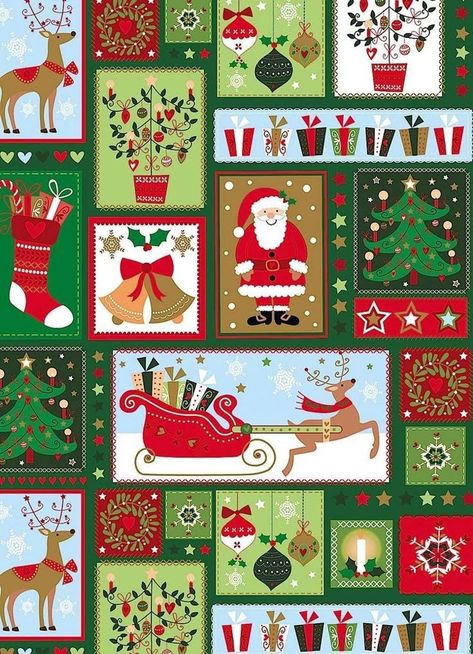 Christmas Wrapper, Christmas Decoupage, Christmas Border, Wrapping Paper Gift, Vintage Christmas Images, Holiday Painting, Paper Ribbon, Christmas Frames, Santa Sleigh