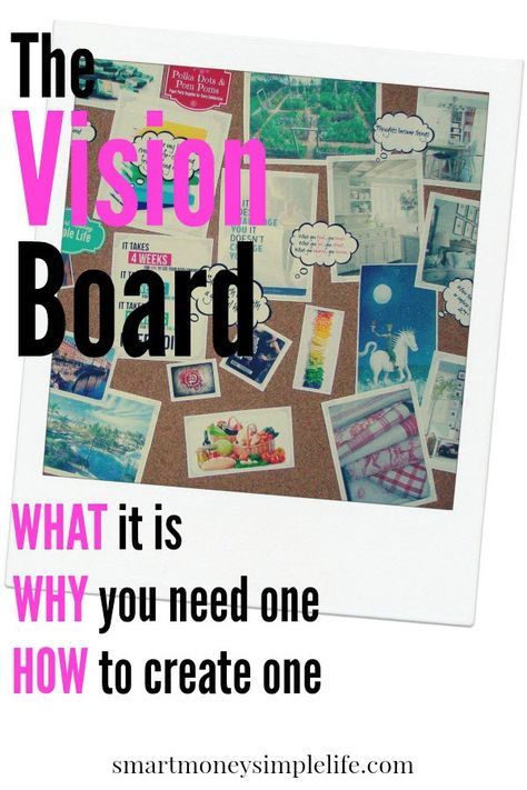 Vision Board Party, A Vision Board, Creating A Vision Board, Vision Board Inspiration, Smart Money, The Vision, Dream Board, Simple Life, Bulletin Board