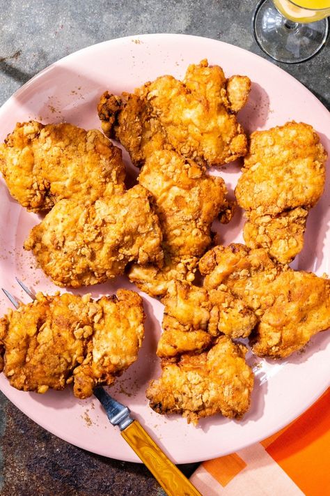 Crunchy Fried Chicken, Cooks Country Recipes, Donut Toppings, Wine Flavors, America's Test Kitchen Recipes, Fried Chicken Recipes, Americas Test Kitchen, Orange Recipes, Food Words