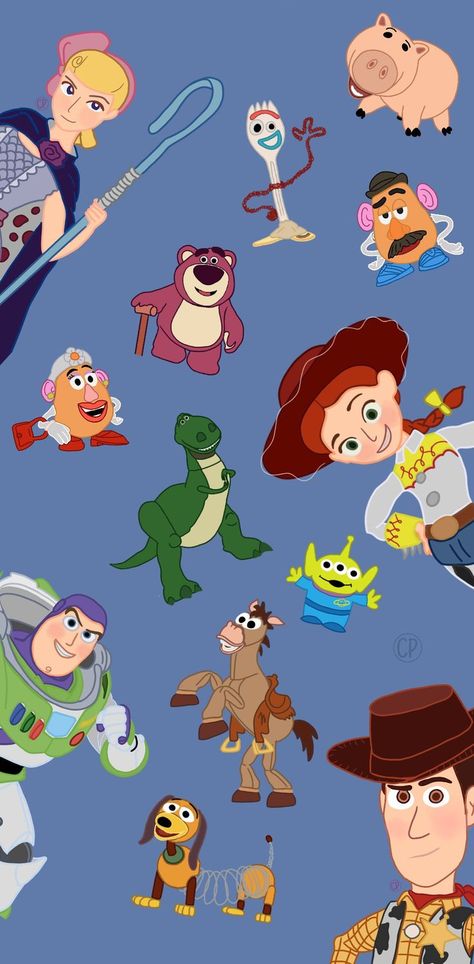 Toy Story | Cartoon wallpaper iphone, Cute disney wallpaper, Cute cartoon wallpapers Toy Story Wallpaper Iphone, Toy Story Aesthetic, Wallpaper Iphone Cute Cartoon, Wallpaper Toy Story, Toy Story Wallpaper, Dibujos Toy Story, Disney Characters Wallpaper, Wallpaper Iphone Lucu, Toy Story Characters