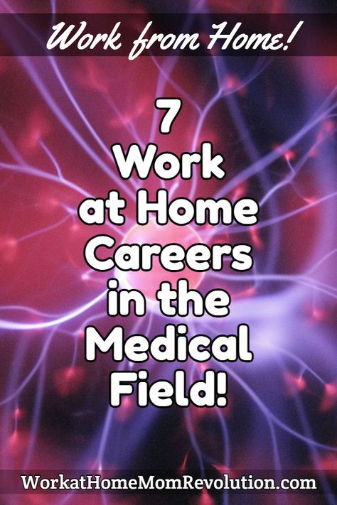 With advancements in tech and telehealth, many medical professionals can perform their duties remotely. Here are some examples! #workathome #workfromhome #remote #careers #jobsearch #moms Medical Careers Fields, Remote Careers, Medical Scribe, Tech Jobs, Medical Tech, Medical Transcription, Work For Hire, Medical Coder, Healthcare Technology