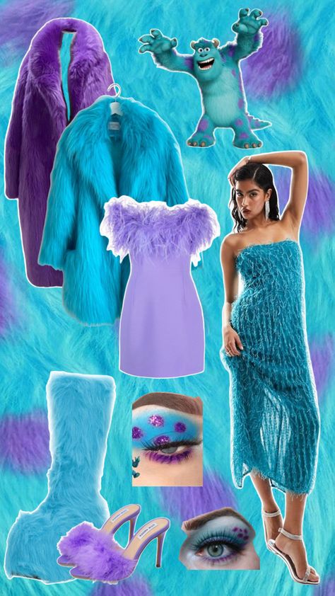 Sully Halloween Costume, Sully Halloween, Sully Costume, Last Minute Halloween Costumes, Halloween Costume, Halloween Costumes, Halloween