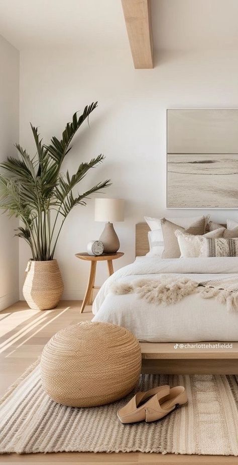 Coastal Bedroom Ideas, Small Bedroom Ideas For Couples, Sanctuary Bedroom, Decor Elements, Coastal Bedroom, Couple Bedroom, Master Bedrooms Decor, Beach Inspired, Room Inspiration Bedroom