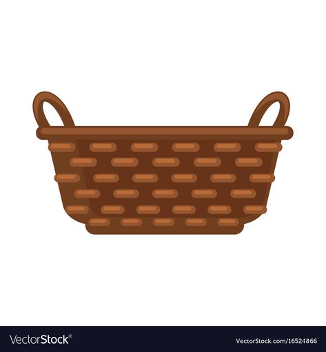 Basket Clipart, Brown Basket, Straw Basket, Belem, Colorful Furniture, Louis Vuitton Damier, Png Images, Adobe Illustrator, Dark Brown