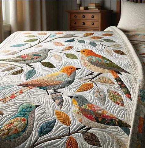 QUILTING - Missouri Star | Does anyone know the pattern name for this quilt | Facebook Bird Quilts Ideas, Bird Quilt Patterns, Missouri Star Quilt Pattern, Aplique Quilts, Quilts Designs, Bird Quilt Blocks, Patchwork Quilting Designs, Modern Quilt Blocks, Applique Quilt Patterns