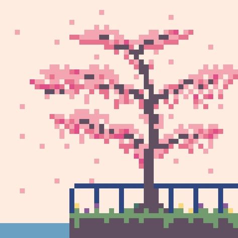 Pixel Pals Background, Kawaii Pixel Art 32x32, Roblox Pixel Art Ideas, Cottage Core Pixel Art, Pixel Art 32x32 Easy, Cute Pixel Art 32x32, 32x32 Pixel Art, Pixel Painting, Hama Art