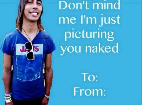 Goofy Valentines, Pierce The Veil Lyrics, Valentines Day Jokes, Emo Memes, Kellin Quinn, Cool Electric Guitars, Reading Music, Band Humor, Band Pictures