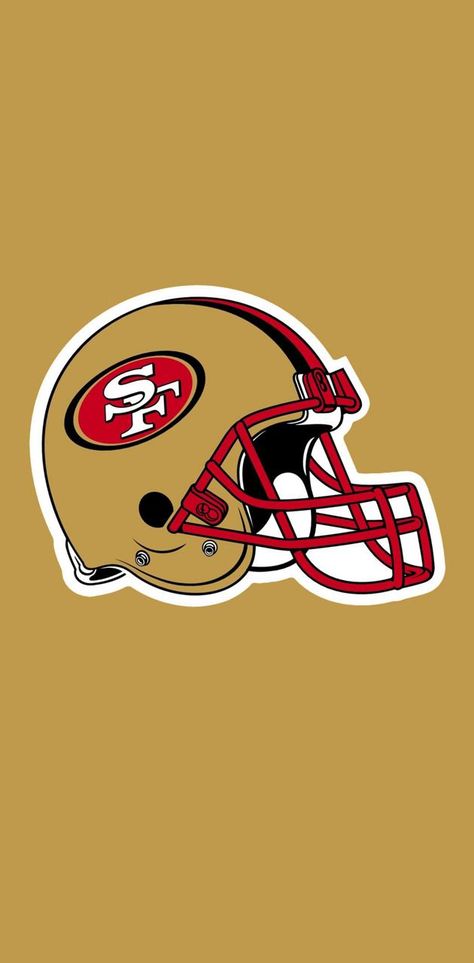 49ers Stickers, San Francisco 49ers Wallpapers, Sf 49ers Logo, 49ers Wallpaper, 49ers Helmet, Nfl Wallpaper, Nfl Art, Nfl Football Helmets, Sports Coloring Pages