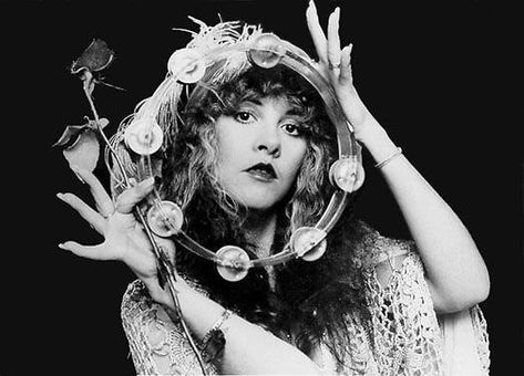 Stevie Nicks, Her Hair, A Woman, Vinyl, Hair, White, Black