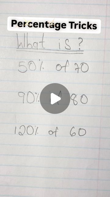 Shar Hylton on Instagram: "Easy way to learn how to do percentages #math #percentages #percentage" Percentage Of A Number, Percentages Math, How To Find, To Learn, Education, On Instagram, Instagram