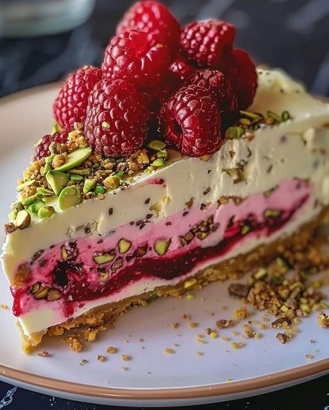 Pistachio Raspberry, Crunch Cheesecake, Graham Cracker Crumbs, Graham Cracker, Granulated Sugar, 2 Cups, Pistachio, Raspberry, Cheesecake