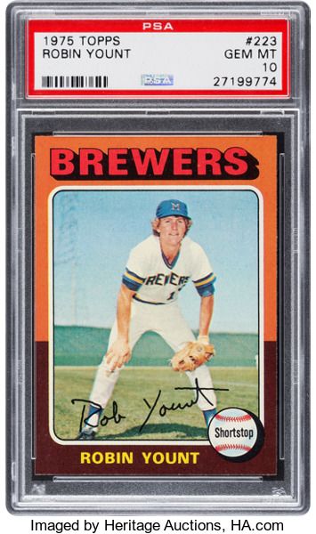 Harmon Killebrew, Robin Yount, Mt 10, Mlb Teams, Milwaukee Brewers, Vintage Baseball, Baseball Card, Sports Collectibles, Sports Cards