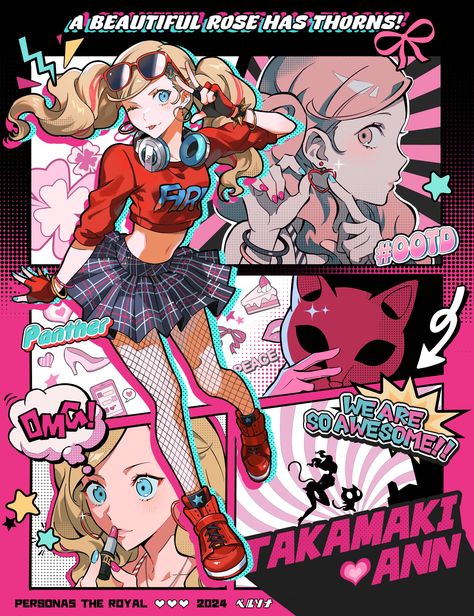 Ann Persona 5, League Of Legends Poppy, Persona 5 Ann, Persona Five, Persona 5 Anime, Persona 5 Joker, Shin Megami Tensei Persona, Persona 4, Comic Art Girls