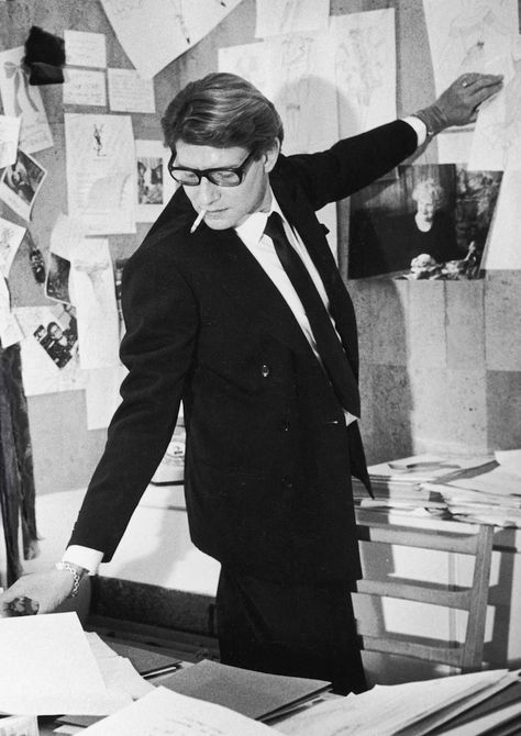 The Cult of YSL: How Yves Saint Laurent Climbed His Way to the Top of Fashion - Lifestyle Asia Quotes On Fashion, 60s Pictures, Saint Laurent Aesthetic, Ysl Fashion, Yves Saint Laurent Couture, About Paris, Interesting Outfits, Tim Walker, Paloma Picasso