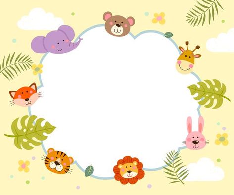 Animal Background, Kids Reading Books, Baby Icon, Summer Camps For Kids, Happy Children's Day, School Labels, Kids Class, Cute Pastel Wallpaper, School Posters