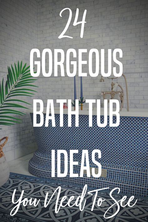 Looking for some bath tub idea inspo? If you're remodeling your bathroom you've got to see these bath tubs. They're the most sacred place in your home for relaxation so get inspired with these ideas. Bathroom Design With Free Standing Tub, Bathroom Ideas With Garden Tub, Decorating Around Bathtub Master Bath, Spa Bathtub Ideas, Bathroom Soaker Tub Ideas, Bathtub Staging Ideas, Shelves Over Tub Master Bath, Soaking Tubs Master Bath Decor, Unique Bath Tubs