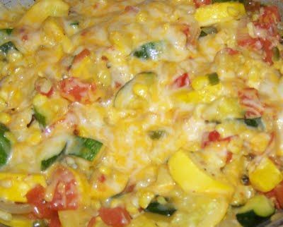 CALABACITAS-Mexican Squash Mexican Calabacitas Recipe, Mexican Sides, Calabacitas Recipe, Alternative To Rice, Mexican Squash, Frijoles Refritos, Mexico Food, Squash Casserole, Delicious Vegetables