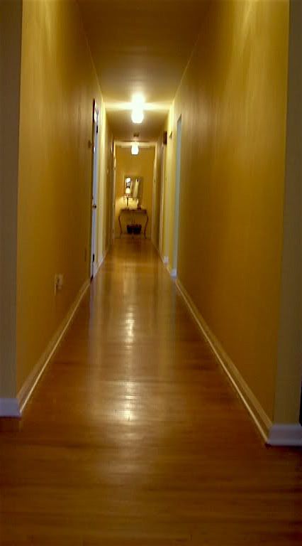 Dear Laurel!I'd love to see a post on how to decorate a dark, long boring hallway. What to do to keep it from looking like a hotel corridor? Love your website!  Thanks!Kate Hi All. Most of my Dear Laurel letters are fictitious but this one is not. So, if you are… Decorating Long Hallway, New Classic Interior, Long Narrow Hallway, Hallway Design Ideas, Farmhouse Hallway, Hotel Corridor, Dark Hallway, Drawing Room Decor, Corridor Design