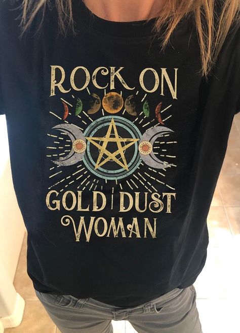 Fleetwood Mac Tshirt, Rock On Gold Dust Woman, Dio Band, Stevie Nicks T Shirt, Classic Rock Style, The Last In Line, Gold Dust Woman, Stevie Nicks Fleetwood Mac, Gold Dust