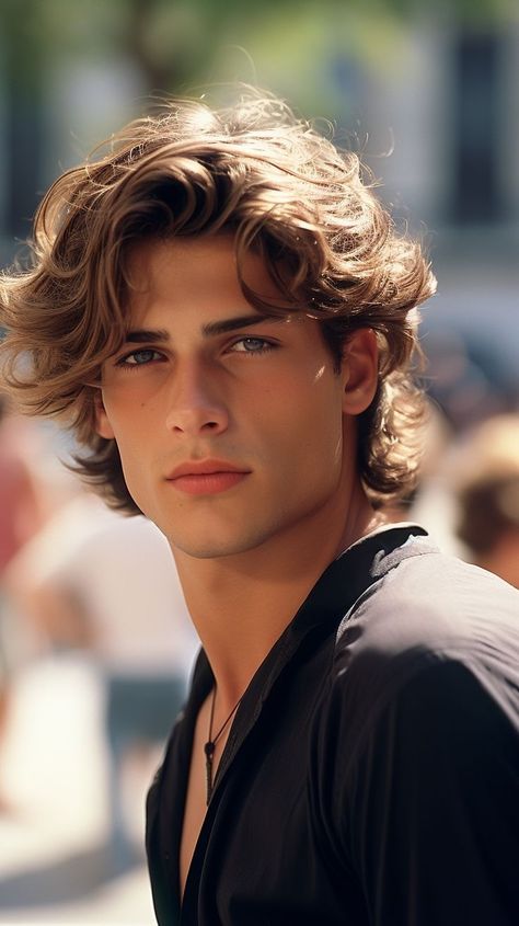 The 50 Best Long Hairstyles for Men in 2024! | Top 50 Long Hairstyles for Men 2024: Ultimate Guide! | Aesthetic Long Hair Men Inspo Haircut Quotes, Male Model Face, Wavy Hair Men, Medium Curly, Men's Haircut, Medium Curly Hair Styles, Corte De Cabelo Masculino, Model Face, Long Curly Hair