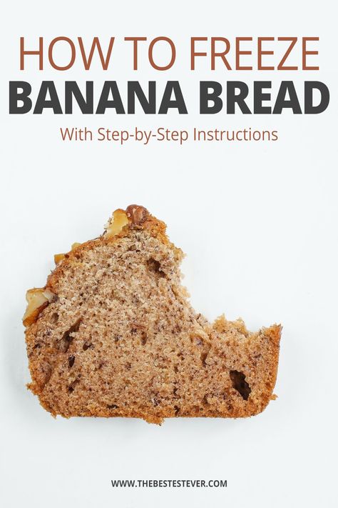 How To Freeze Banana Bread, Freezing Banana Bread, Freezer Banana Bread, Can You Freeze Banana Bread, Freeze Banana Bread, Leftover Banana Recipes, Leftover Banana, Hawaiian Banana Bread, Freeze Food