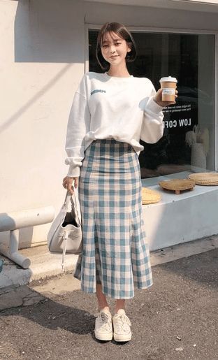 Korean Spring Outfits, Rok Outfit, Haine Diy, Tokyo Street Fashion, 여름 스타일, Korean Casual Outfits, Korean Fashion Dress, Mode Kpop, London Street Style