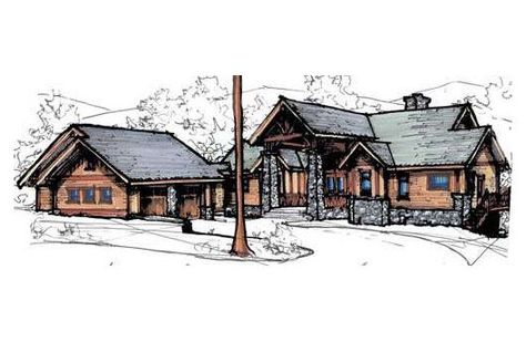 cabinything Small Rustic House, Craftsman Cottage, Craftsman Design, Cottage Floor Plans, Cottage Style House Plans, Monster House Plans, Small House Floor Plans, Craftsman Style House, Craftsman Style Homes