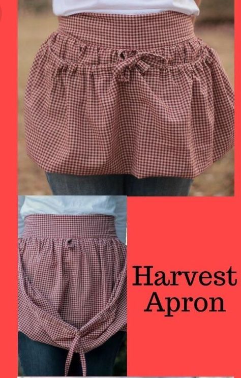 Harvest Apron, Personal Calendar, Apron Sewing Pattern, Sewing Machine Projects, Sew Ins, Trendy Sewing, Sewing Aprons, Couture Mode, Aprons Patterns