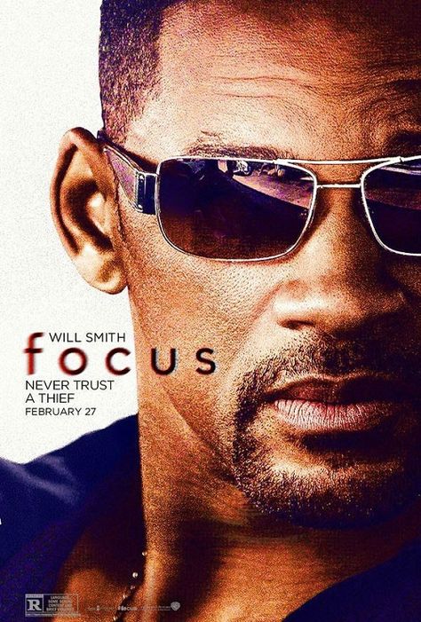 Focus (2015) Focus Movie, Will Smith Movies, After Earth, Rodrigo Santoro, 2015 Movies, Musical Comedy, The Smiths, Movie Poster Art, All Movies