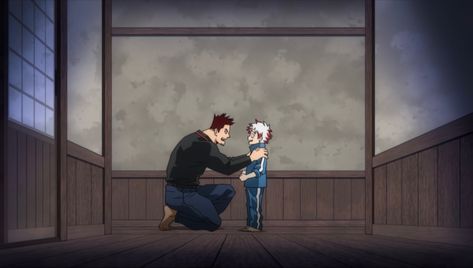 My Hero Academia | S6 EP130 Endeavor And Touya, My Hero, Anime Character Design, Hero Academia, My Hero Academia, New Era, Card Games, The Outsiders, Character Design