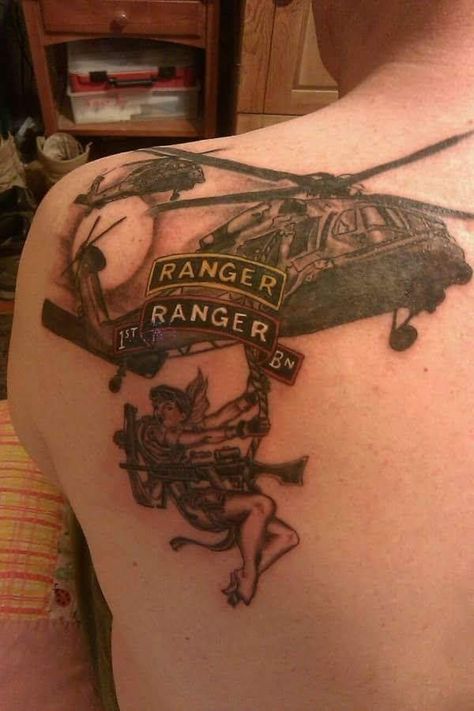 Rangers Tattoo, Ranger Tattoo, Way Tattoo, Us Army Rangers, 75th Ranger Regiment, Army Ranger, Army Rangers, Lead The Way, Texas Rangers