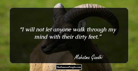 I will not let anyone walk through my mind with their dirty feet. George Morris, Voltaire Quotes, Joyce Meyer Quotes, Mary Baker Eddy, Anger Quotes, Thought Provoking Quotes, Joyce Meyer, You Funny, William Morris