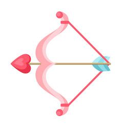 Heart Bow And Arrow, Cupid Oc, Cupid Bow And Arrow, Valentine Icon, Cupid Bow, Heart Vector, Romantic Background, Cupids Bow, Valentines Day Greetings