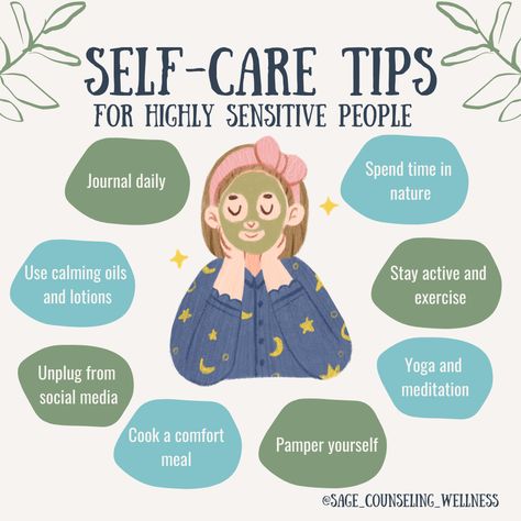 Highly Sensitive Person Tips, Overstimulated Tips, Hypersensitivity Personality, What To Do When Overstimulated, Hyper Sensitive Person, Highly Sensitive Person Self Care, How To Be Less Sensitive, High Sensitive Person, Hsp Highly Sensitive