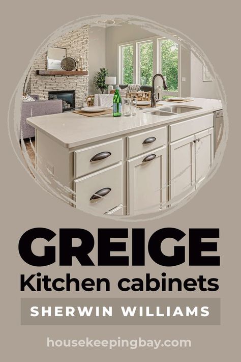 Greige Kitchen Cabinets Sherwin Williams has a lot of shades of greige that can be used for painting kitchen cabinets. For instance, if you want your kitchen to have a warmer look, opt for Agreeable Grey, Accessible Beige, and hceck our Greige Kitchen Cabinets Sherwin Williams blog to find out most important tips. Sherwin Williams Greige Kitchen Cabinets, Sherwin Williams Perfect Greige Cabinets, Perfect Greige Sherwin Williams Cabinets, Grey Kitchen Cabinets Sherwin Williams, Sherwin Williams Beige Cabinets, Sherwin Williams Greige Cabinets, Balanced Beige Sherwin Williams Cabinets, Accessible Beige Sherwin Williams Cabinets, Accessible Beige Kitchen Cabinets